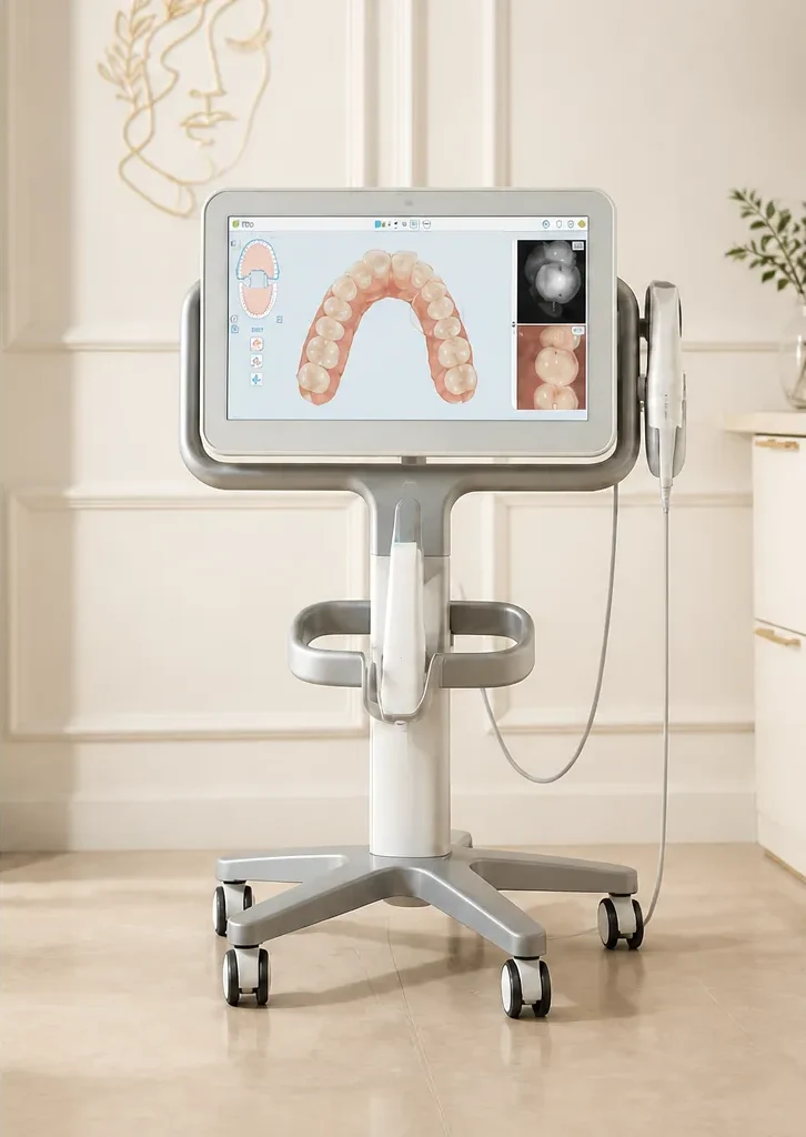 Scanner intraoral iTero no consultório